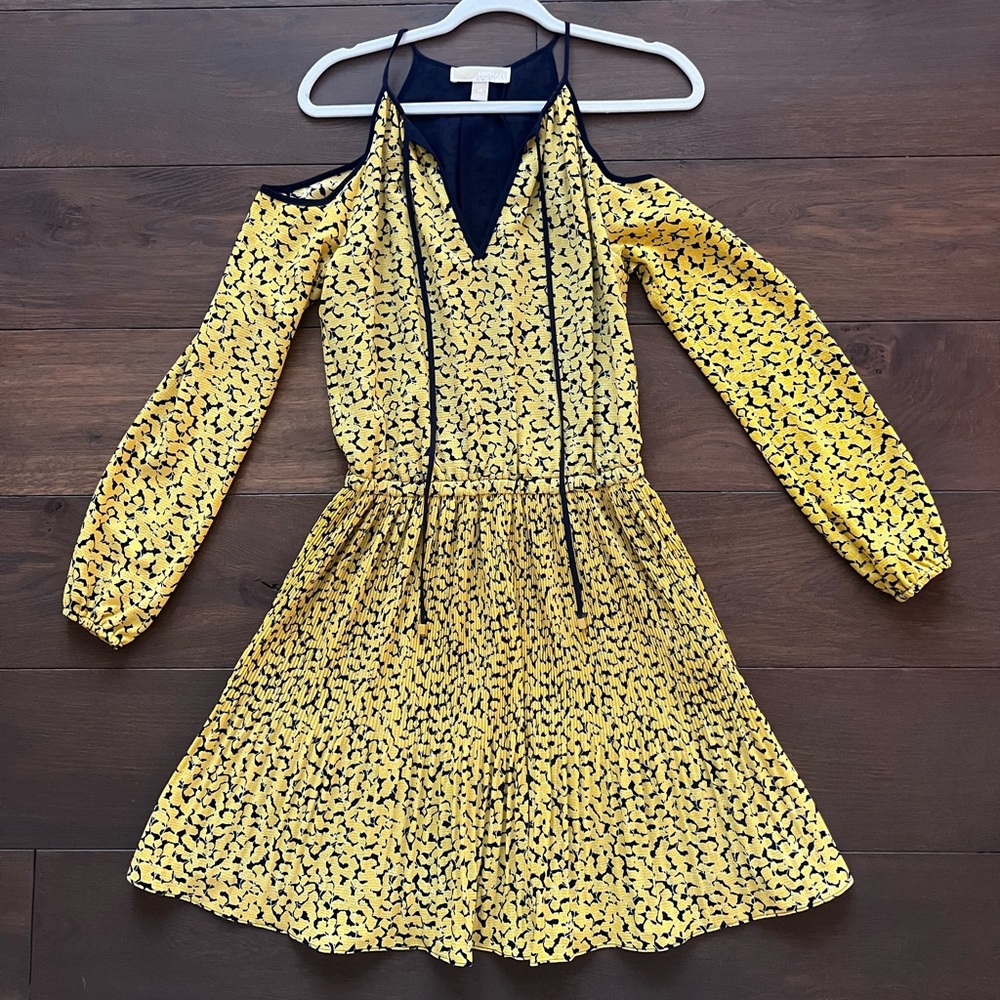 Michael Kors Floral Off the Shoulder Dress